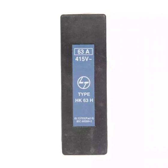 st30762oooo_fusebase_hk63h_63a_bolted_for_a3_front.jpg HK63H Bolted HRC fusebase 63A 415V AC Cable Size A3 | L&T