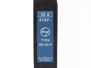 HD20P Bolted HRC fusebase 20A 415V AC Busbar Size F1 | L&T
