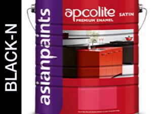 Asian Paints Apcolite Satin Premium Enamel - Black-N