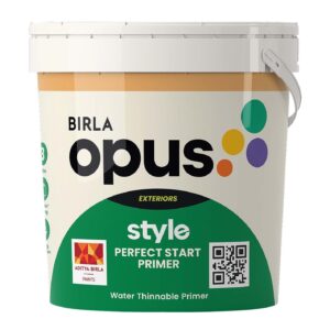 Birla Opus Paint Style Perfect Start Primer For Exterior Wall - White