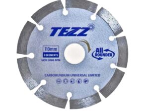 Cumi Tezz All Rounder Cutting Blade For Granite, Marble, Wall 110mm - 9 Segments