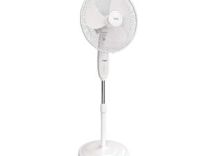 GM Livo Plus Pedestal Fan 400mm NS - White
