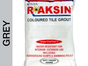 Riya Raksin Coloured Waterproof Tile Grout - Grey, 1kg