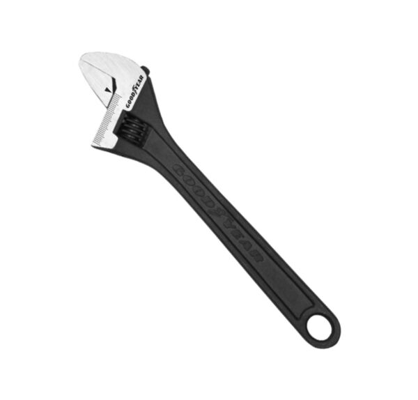 Main_091099c9-2c60-49e3-a984-afc886a3659d-1.jpg Goodyear Adjustable Wrench With Black Phosphate Finish