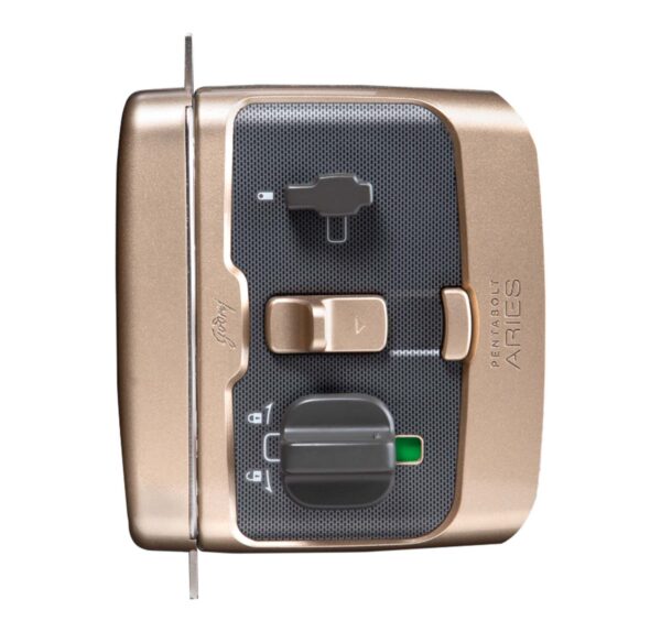 Main_149bae81-6ae3-4ad7-8672-ccd6b9904c43-1.jpg Godrej Pentabolt Aries Rim Locks With 3 Keys - Vegas Gold