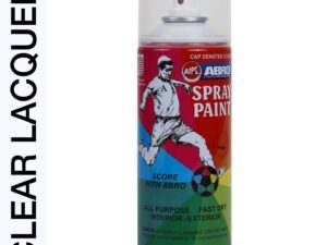 Abro Spray Paint Clear Lacquer - 400ml