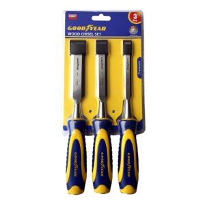 Goodyear Wood Chisel Set - Pack of 3