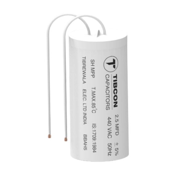 Main_48d89e16-7c98-4c26-96fc-4b79e876044a-1.jpg TIBCON Capacitor For Ceiling Fan 2.50 MFD-440 VAC-50Hz