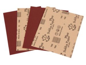 Ajax Plus Sukha Sandpaper - Pack Of 5 Sheets