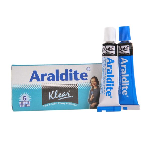 Main_77b11e83-2b7e-488b-bd95-6adf52cd61f2-1.jpg Araldite Klear Fast & Clear Epoxy Adhesive - 5 Minutes Setting