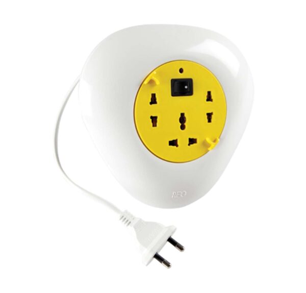 Main_86cd8f53-5a8d-4d94-be18-fc0b766c08e3-1.jpg Havells Reo Yellow Moon 2 Pin Plug / 4 Meter Wire Universal Reel