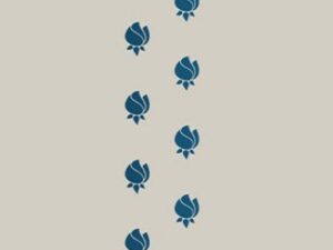 Asian Paints Wall Fashion Stencil Design - Rose