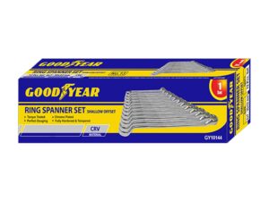 Goodyear Ring Spanner Set - Box Packing