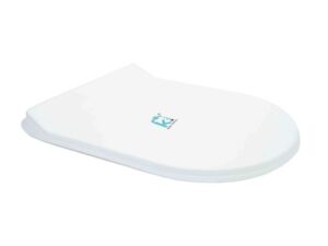 Kindle Toilet Seat Cover EWC Slim Round - Soft Closing