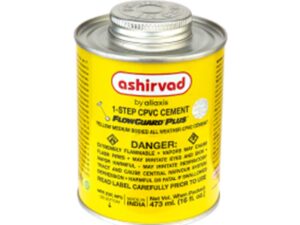 Ashirvad 1 Step CPVC Yellow Medium Solvent Cement - Tin