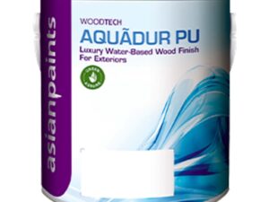 Asian Paints Woodtech Aquadur PU Luxury Water-Base Wood Finish for Exterior - Matt Finish