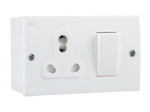 Havells Reo Flair Switch Socket Combined with Box - 16 Amps
