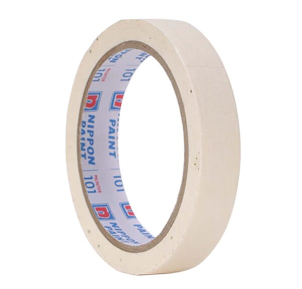 NipponPaintAdhesiveMaskingTapeForPaintersAndCarpenters-1.jpg Nippon Paint Adhesive Paper Masking Tape For Painters And Carpenters - 40 Meter