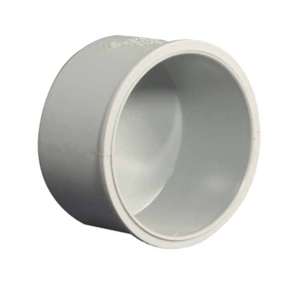 SupremeAgriculturePVCEndCapPlainFitting-1.jpg Supreme Agriculture PVC End Cap Plain Fitting