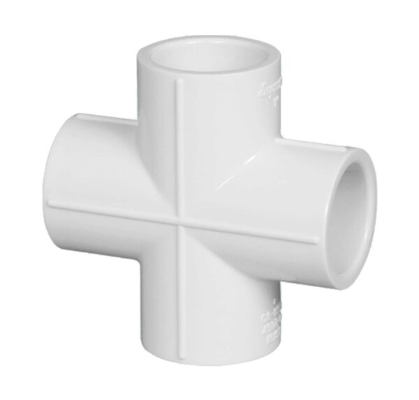 SupremeAquaGoldCrossTeeSCH-80-1.jpg Supreme Aqua Gold UPVC Cross Tee SCH-80