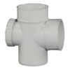 Supreme PVC Pipe Fitting Single Tee Door With Pasted Type