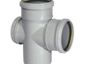 Supreme PVC Pipe Fitting Single Tee Door With Fix O-Ring Type
